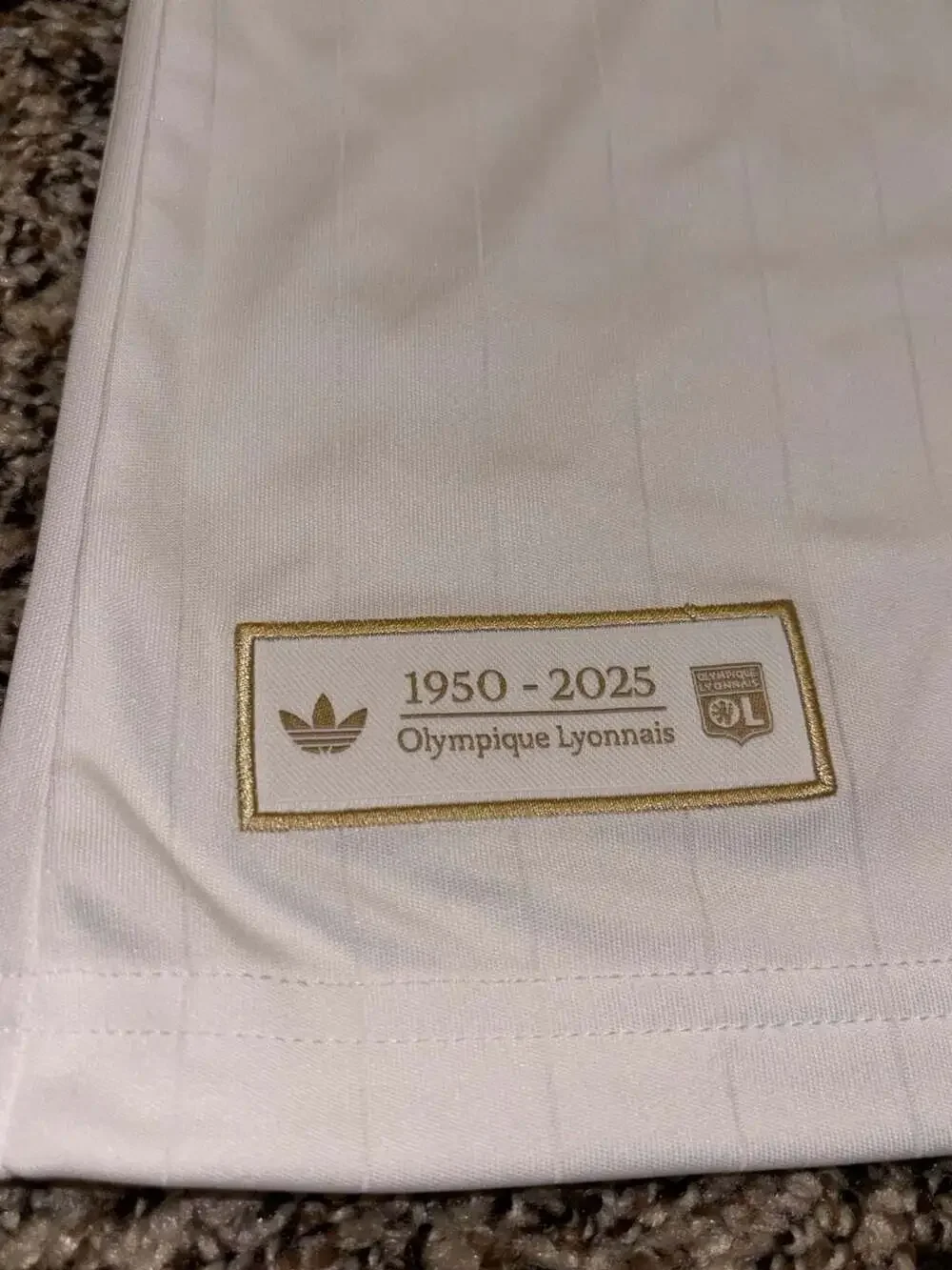 Adidas Olympique Lyonnais 75th Anniversary Special Edition Jersey JL9623